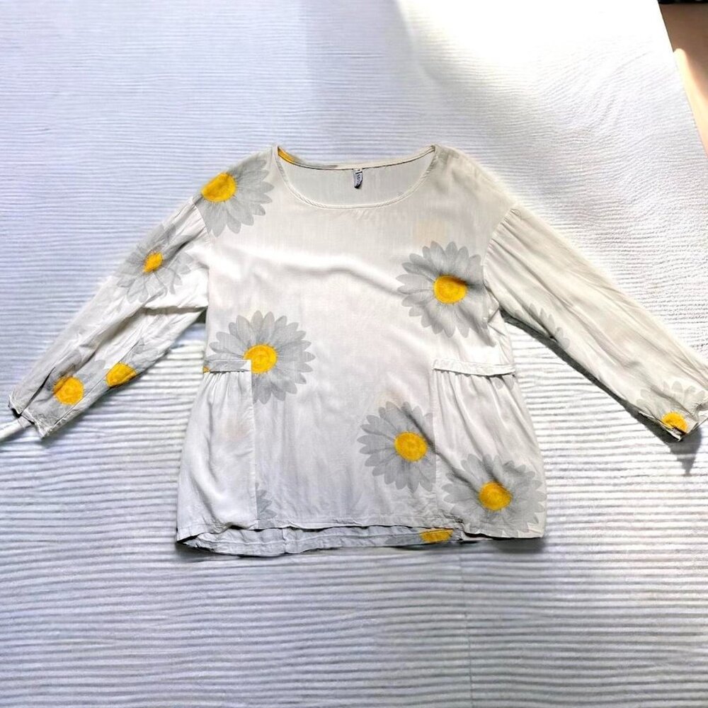 Boho Festival Style Flutter Top - image 1